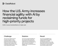 U.S. Army Increases Financial Agility with AI