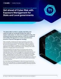 Get ahead of Cyber Risk with Exposure Management for State and Local Governments