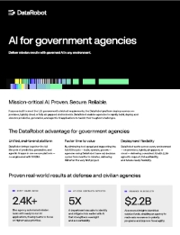 AI for Government Agencies