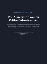 The Asymmetric War on Critical Infrastructure
