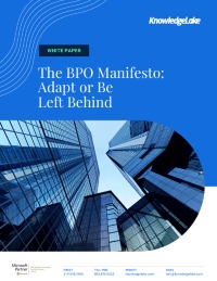 The BPO Manifesto: Adapt or Be Left Behind