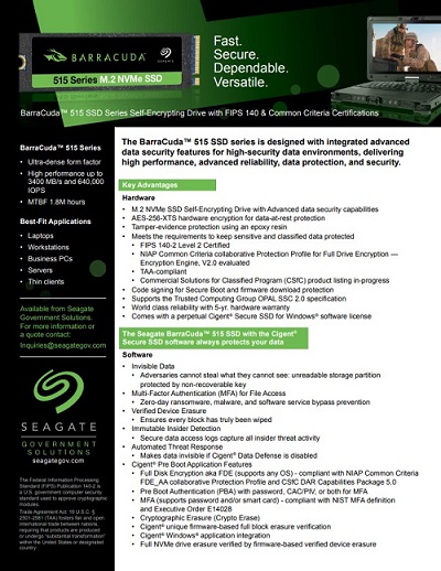 Seagate Government Solutions