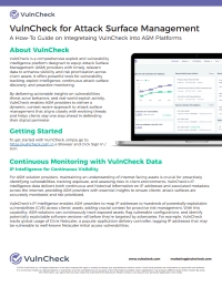 VulnCheck for Attack Surface Management