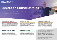 Kahoot! EDU for School and District Elevate Engaging Learning