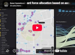 Guard Force Allocation Based on Asset Footprint Risk Analysis
