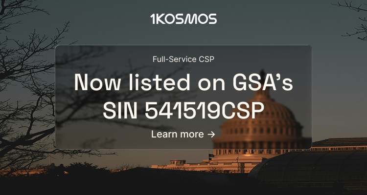 Now listed on GSA's SIN 541519CSP