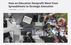 How an Education Nonprofit Went from Spreadsheets to Strategic Execution