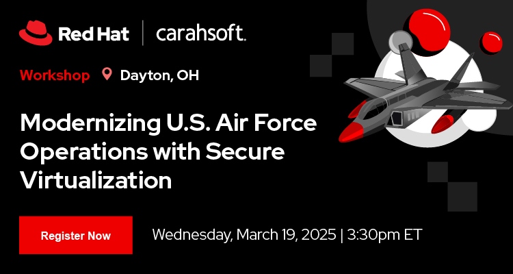 Modernizing U.S. Air Force Operations with Secure Virtualization Event Banner