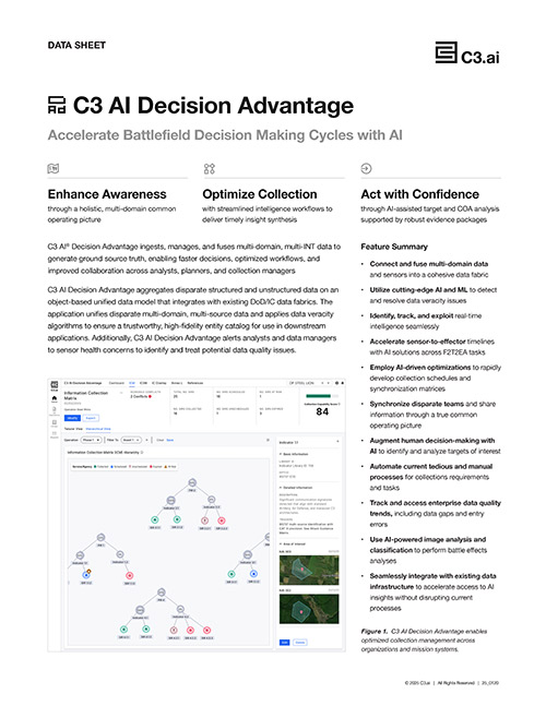 C3 AI Decision Advantage
