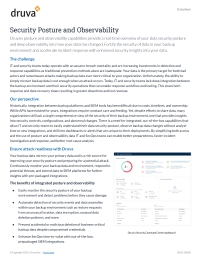 Security Posture and Observability