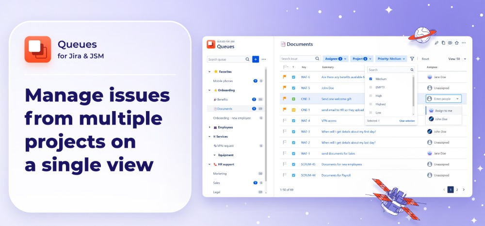 Queues for Jira and Jira Service Management