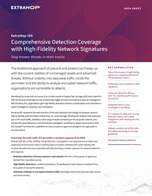 Comprehensive Detection Coverage with High-Fidelity Network Signatures