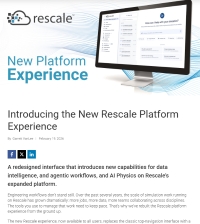 Introducing the New Rescale Platform Experience