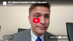 AI’s Highest Potential in Higher Education