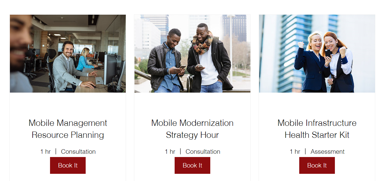 mobile management resource planning, mobile modernization strategy hour, mobile infrastructure health starter kit