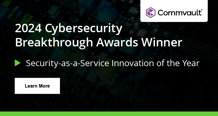 2024 Cybersecurity Breakthrough Awards Winner Banner