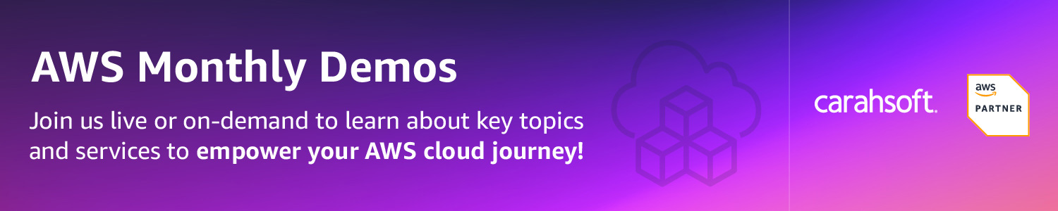 AWS Monthly Demos