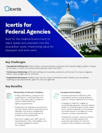 Icertis for Federal Agencies