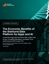 The Economic Benefits of the Starburst Data Platform for Apps and AI