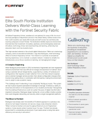 Elite South Florida Institution Delivers World-Class Learning with the Fortinet Security Fabric