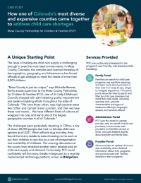 How One of Colorado’s Most Expansive Counties Came Together to Address Child Care Shortages
