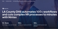 LA County DHS automates 100+ workflows and cuts complex HR processes to minutes with Nintex